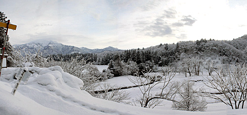 新潟の冬景色